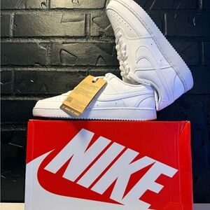 Nike White Low-Top Sneakers